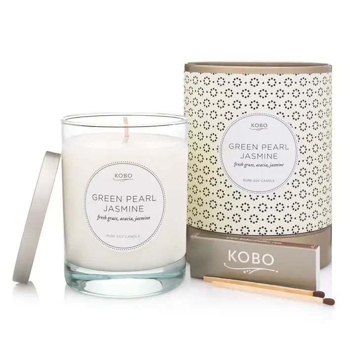 Candle: Green Pearl Jasmine