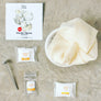 DIY Italian cheese making kit by Farm Steady with cheese salt, citric acid, vegetable rennet, and cheesecloth