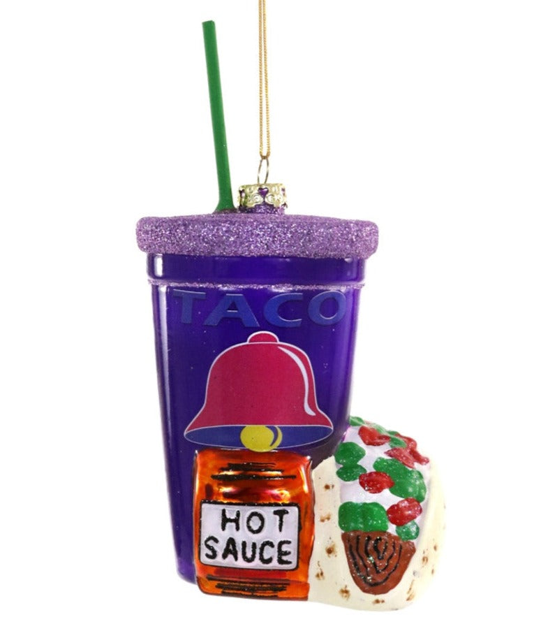 Ornament: Fast Food Taco