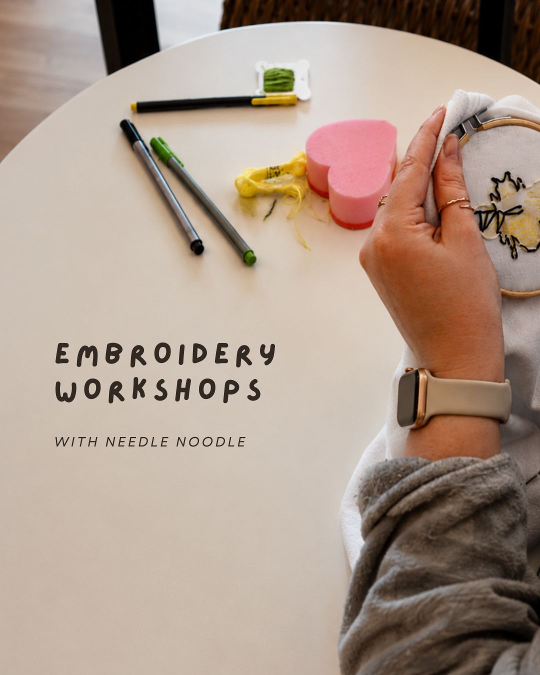 Get Stitchy with Needle Noodle at Kanibal & Co.