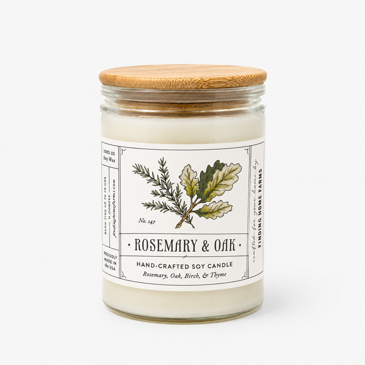Candle: Rosemary & Oak
