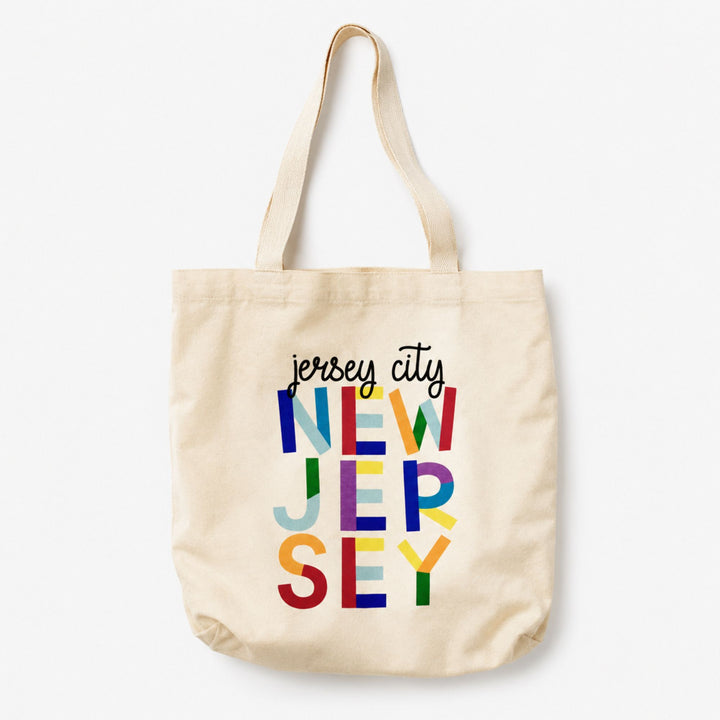 Tote: Jersey City, NJ Rainbow