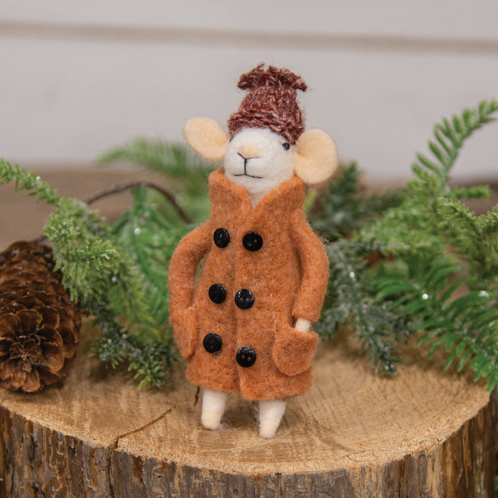 Ornament: Mouse in Tan Coat