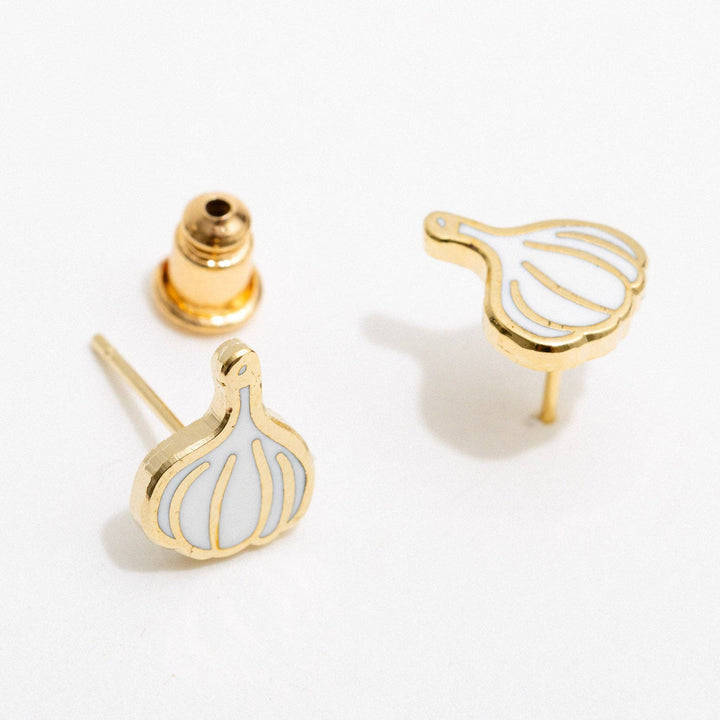 Earrings: Garlic