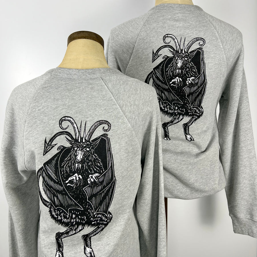Raglan Crewneck Sweatshirt: Jersey Devil