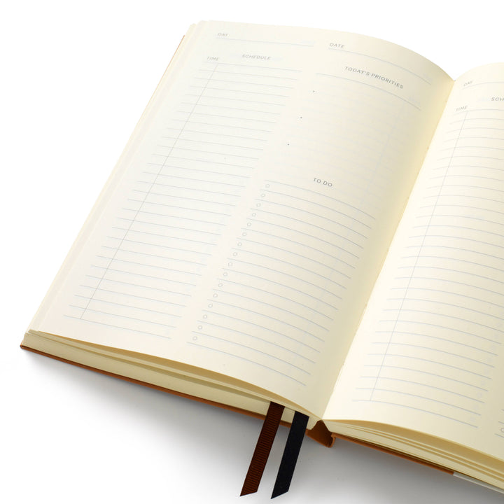 Page a Day Planner: Undated Hardcover