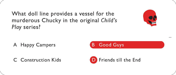 Game: Horror Trivia