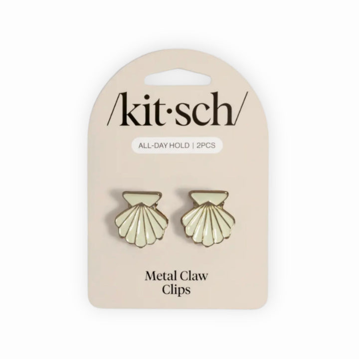 Kitsch: Clam Shell Hair Clip, 2pc Set