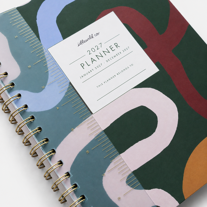 2027 Large Format Planner: Squiggle