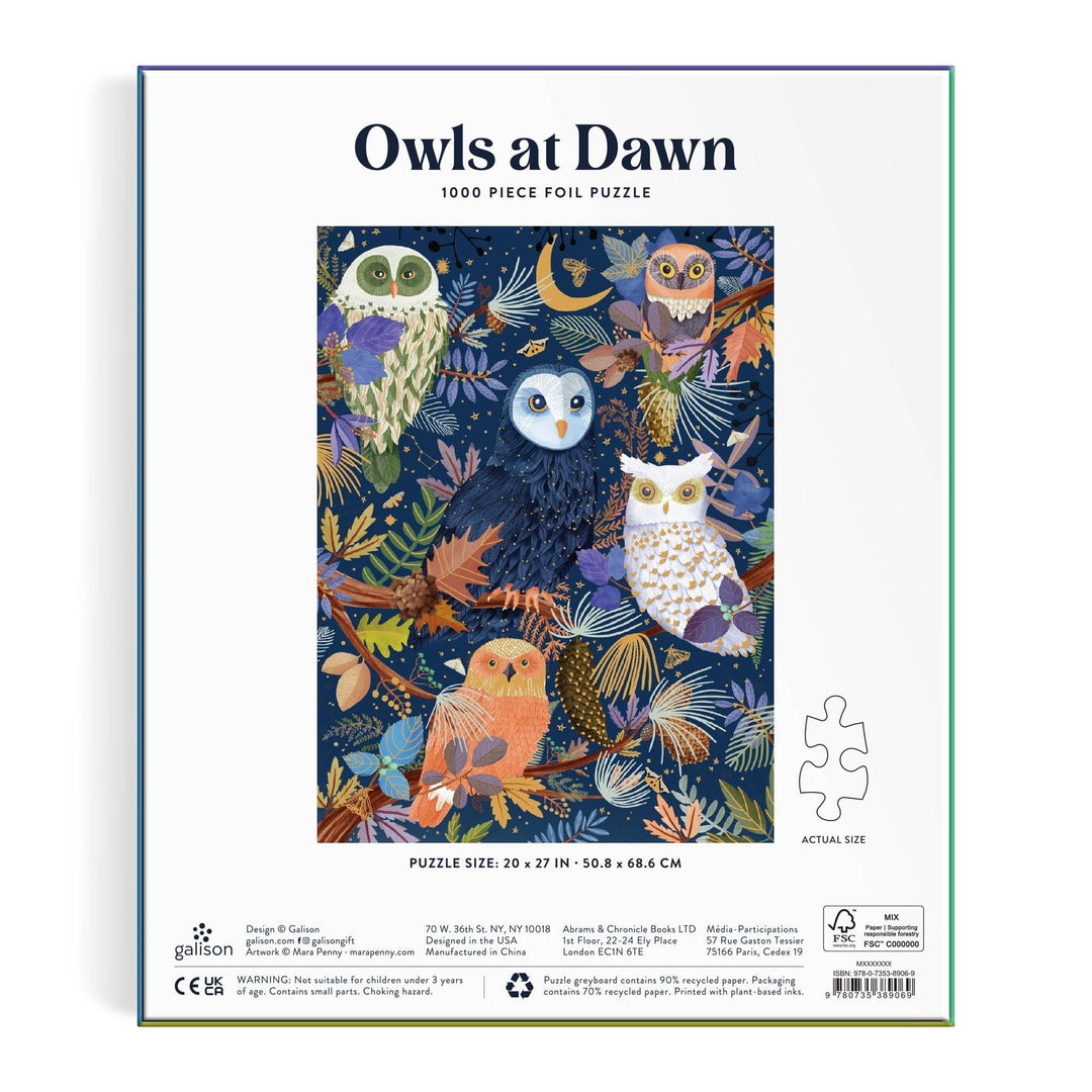 Puzzle: Owls at Dawn 1000PC