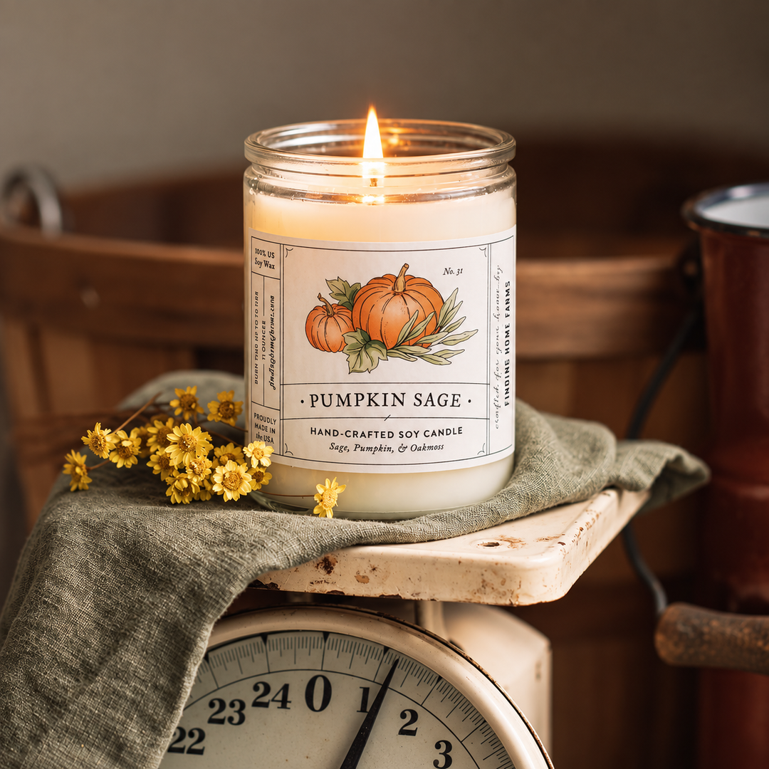 Candle: Pumpkin & Sage
