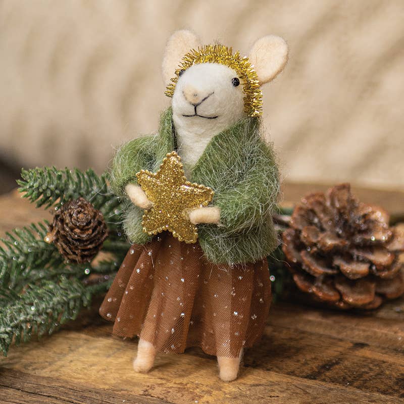 Ornament: Fancy Star Mouse