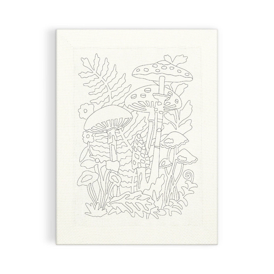 Punch Needle Kit: Woodland Mushrooms