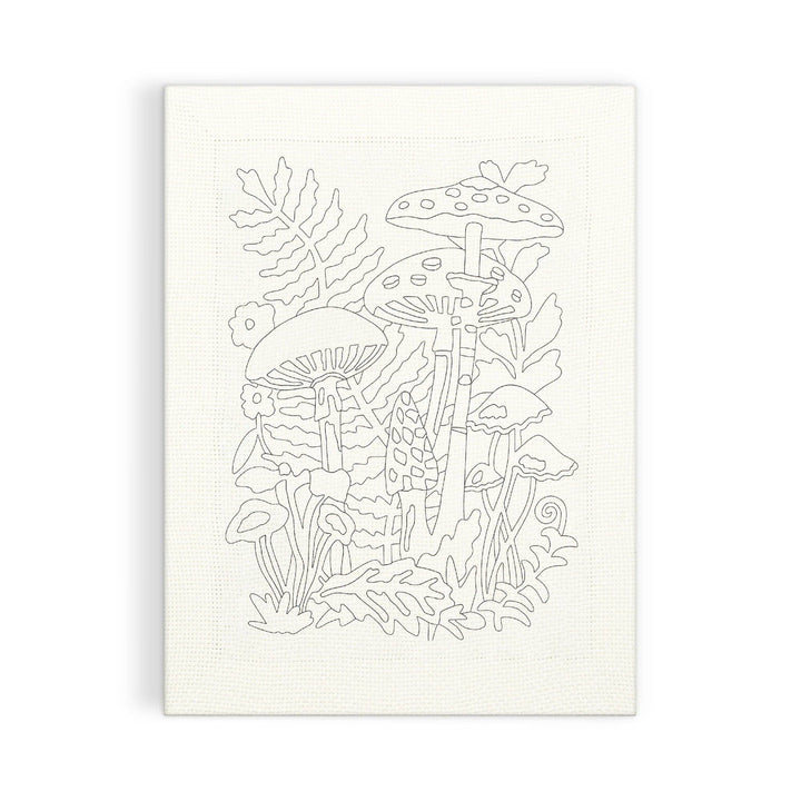 Punch Needle Kit: Woodland Mushrooms