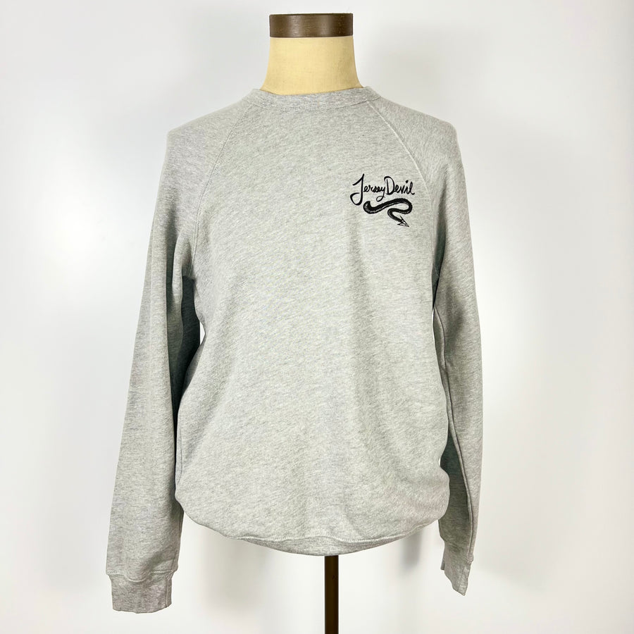 Raglan Crewneck Sweatshirt: Jersey Devil