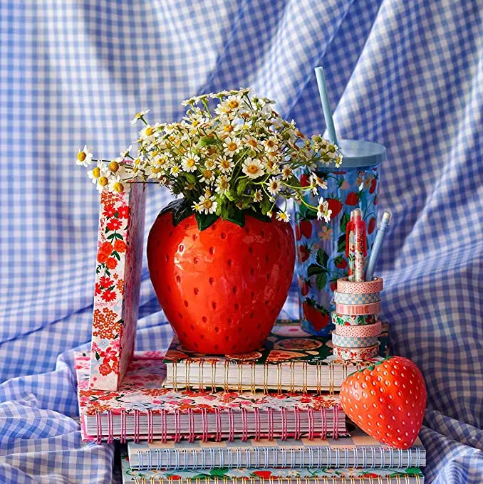 Ceramic Vase: Strawberry Fields