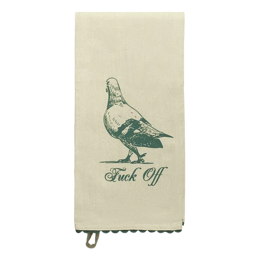 Tea Towel: Fuck Off