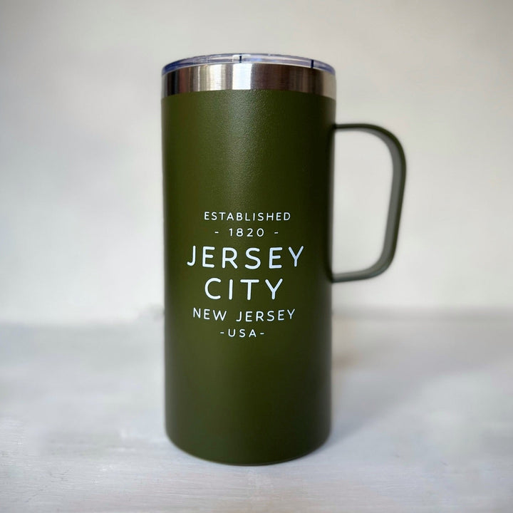 Insulated Tall Mug: Jersey City, 20oz