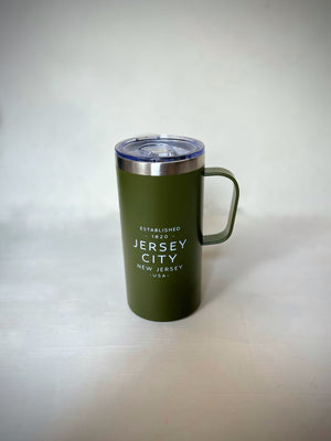 Insulated Tall Mug: Jersey City, 20oz