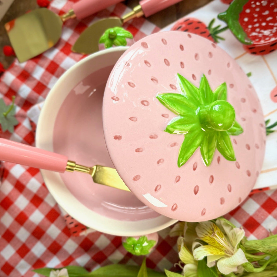 Baker w. Handles: Strawberry, 24oz