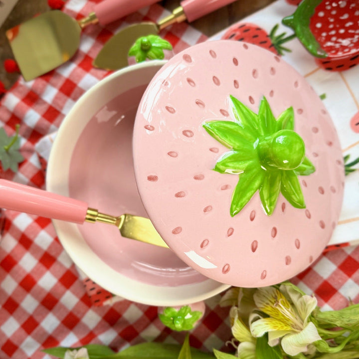 Baker w. Handles: Strawberry, 24oz