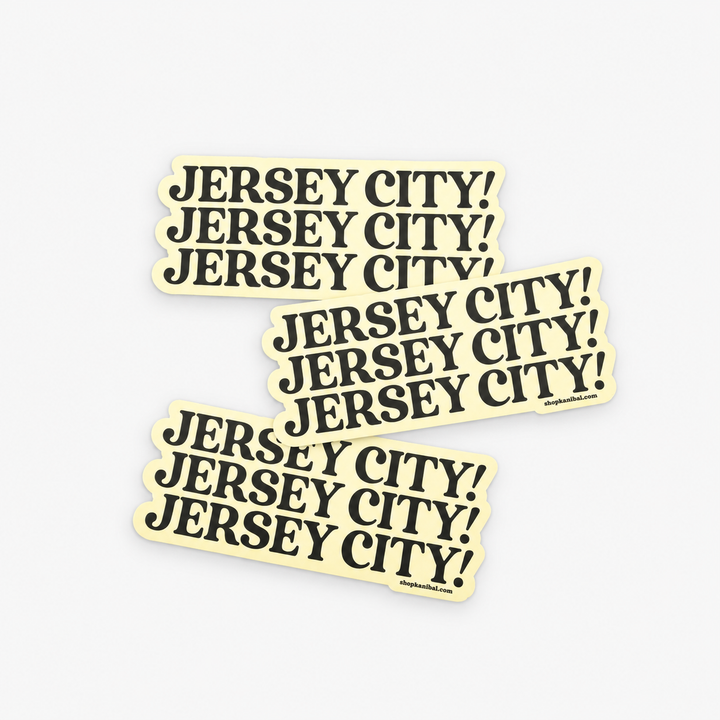 Sticker: Jersey City!