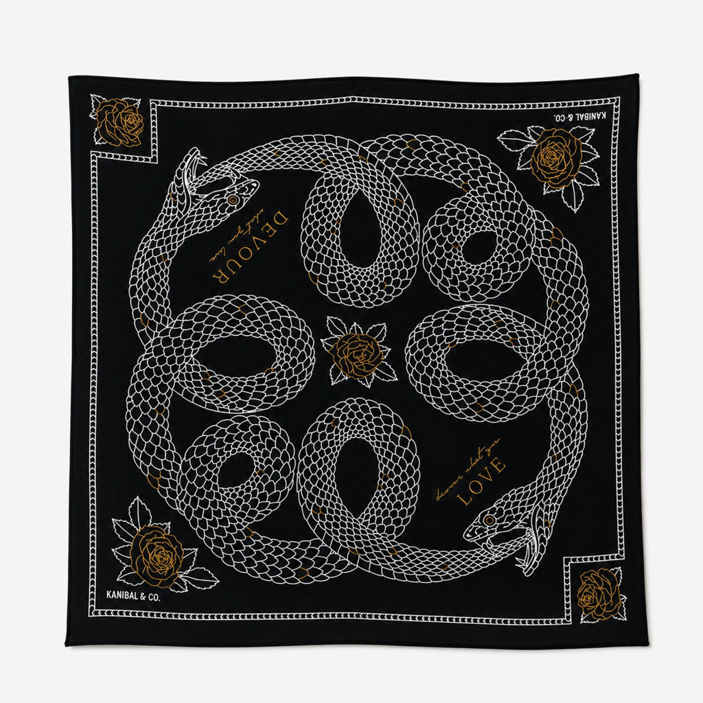 Devour Snake Bandana - Unique Style for Every Adventure Kanibal & Co.