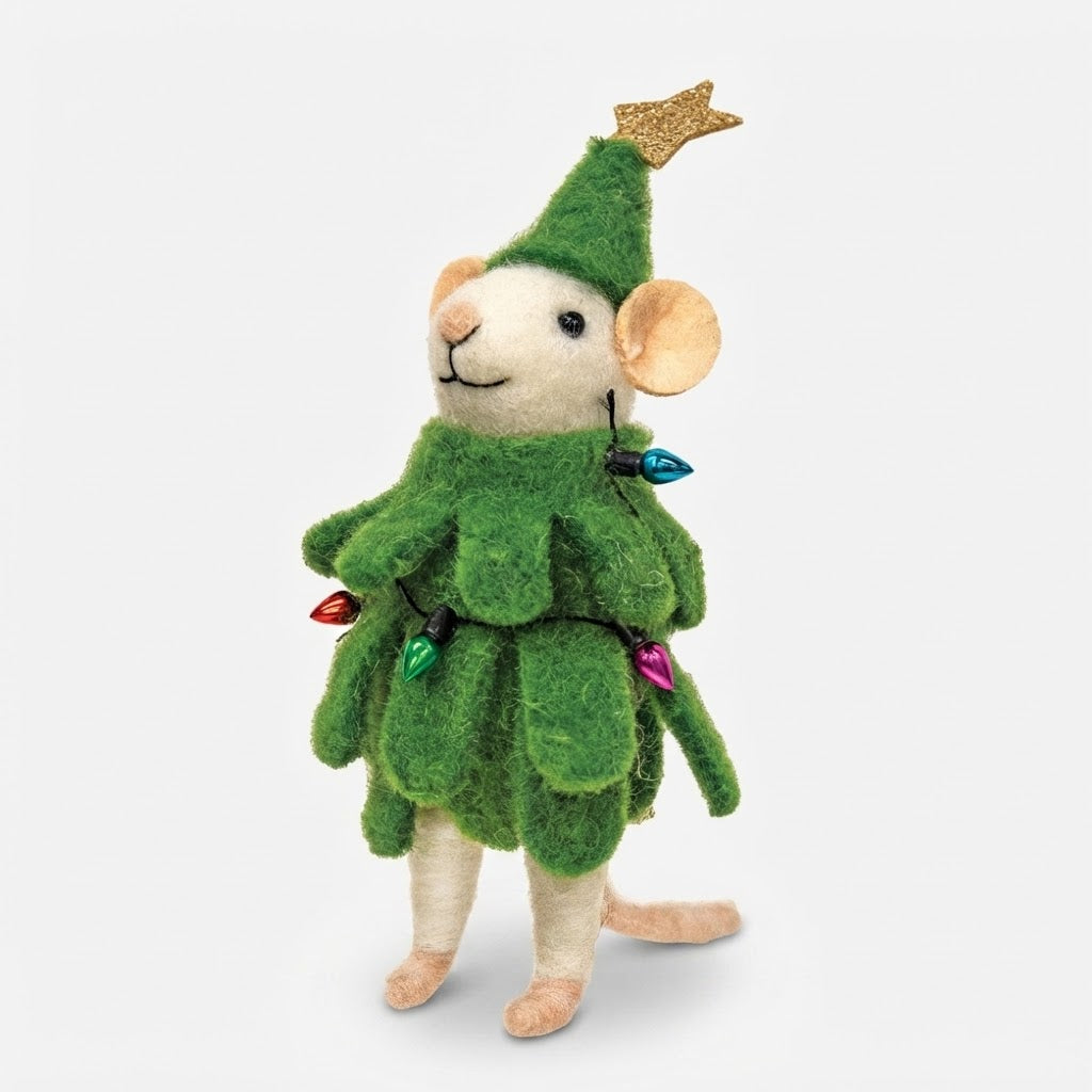 Ornament: Mouse Tree