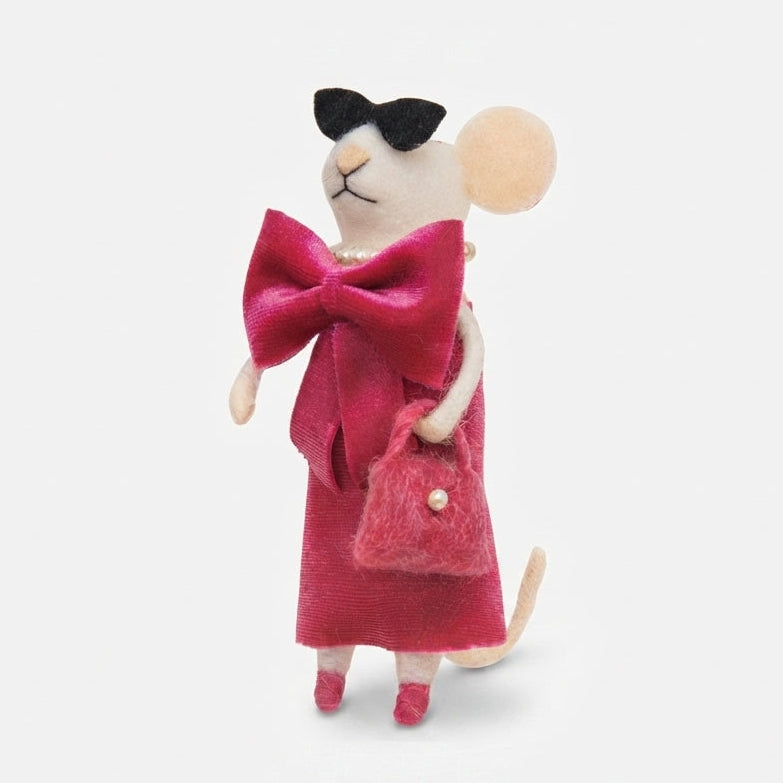 Ornament: Red Carpet Mouse
