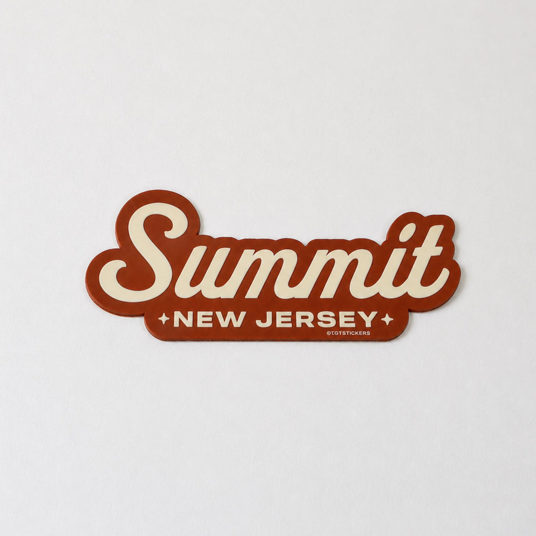 Summit New Jersey Sticker 