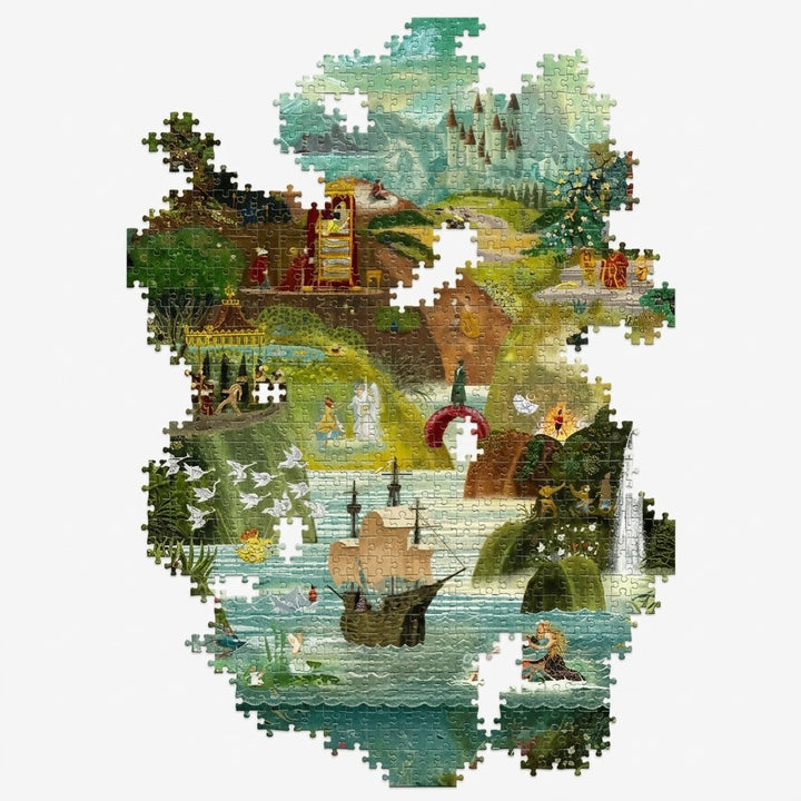The World of Hans Christian Andersen: A 1000-piece Puzzle