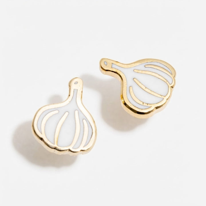 Earrings: Garlic