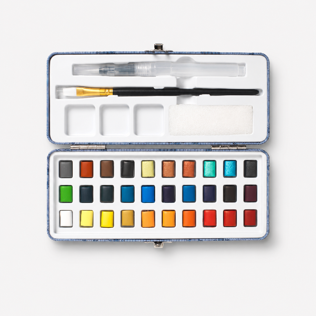 Watercolor Paint Set: Dot and Daisy