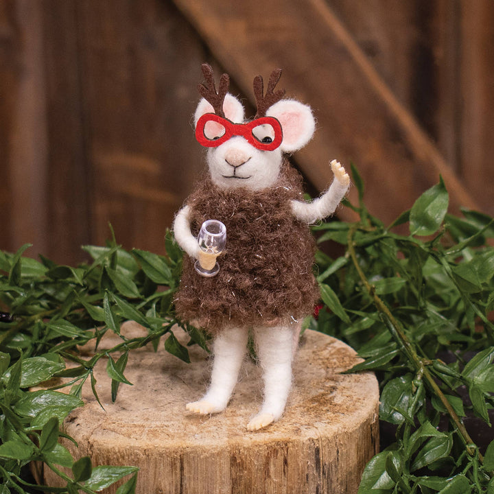 Ornament: Reindeer Glasses Mouse