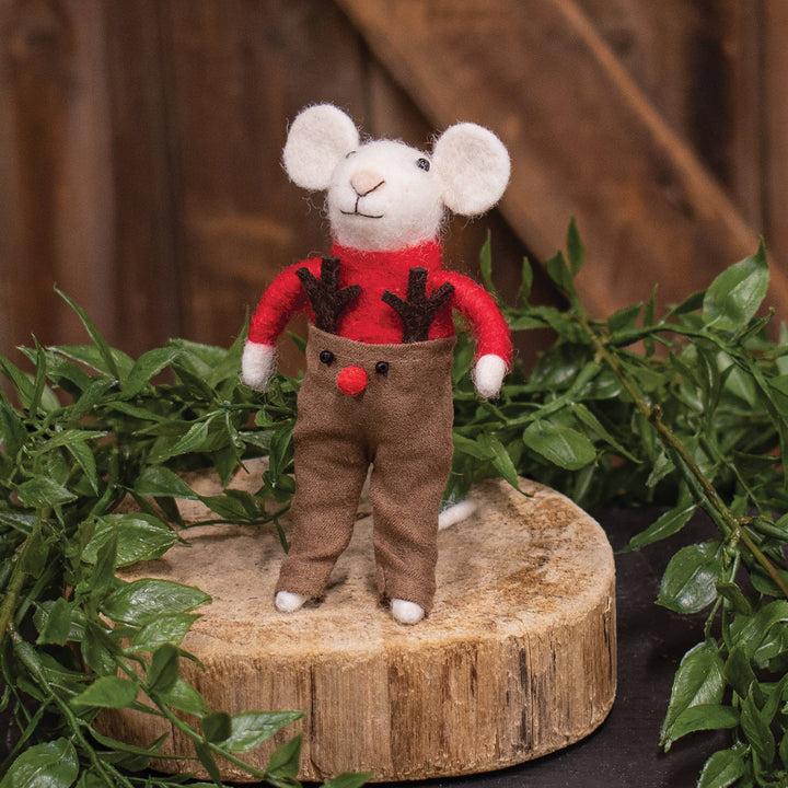 Ornament: Reindeer Pants Mouse