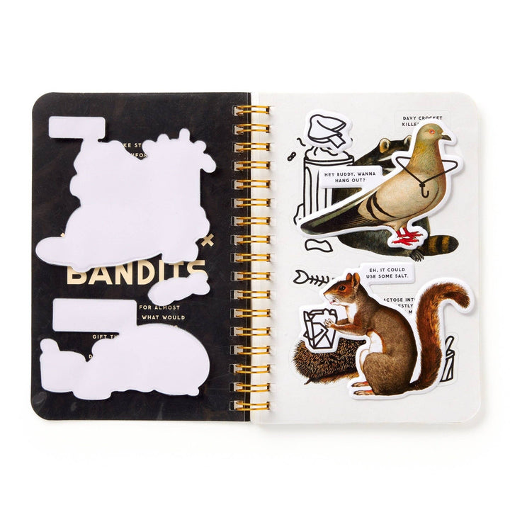 Sticker Book: Trash Bandits