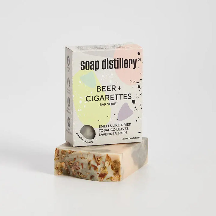 Bar Soap: Beer + Cigarettes