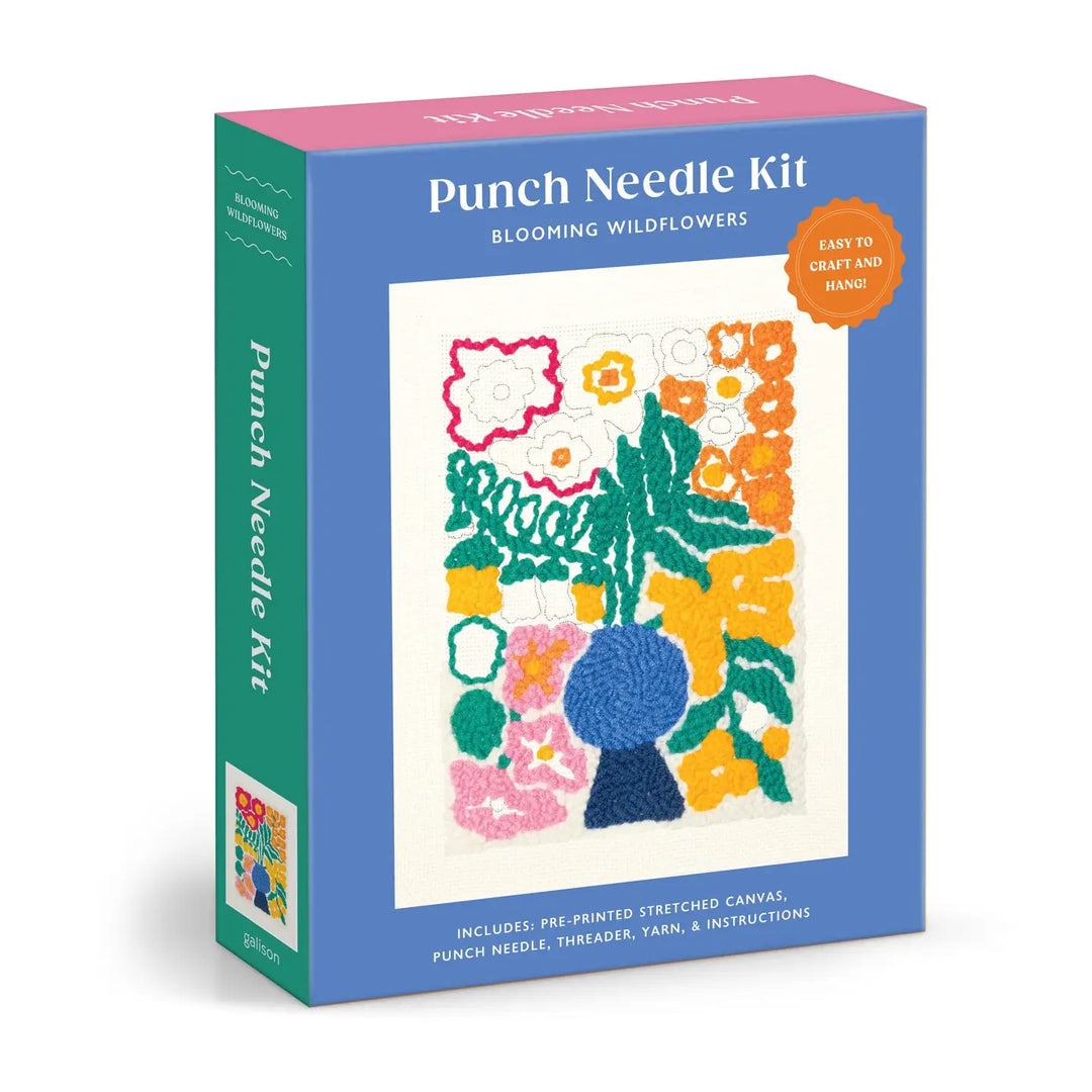 Punch Needle Kit: Blooming Wildflowers
