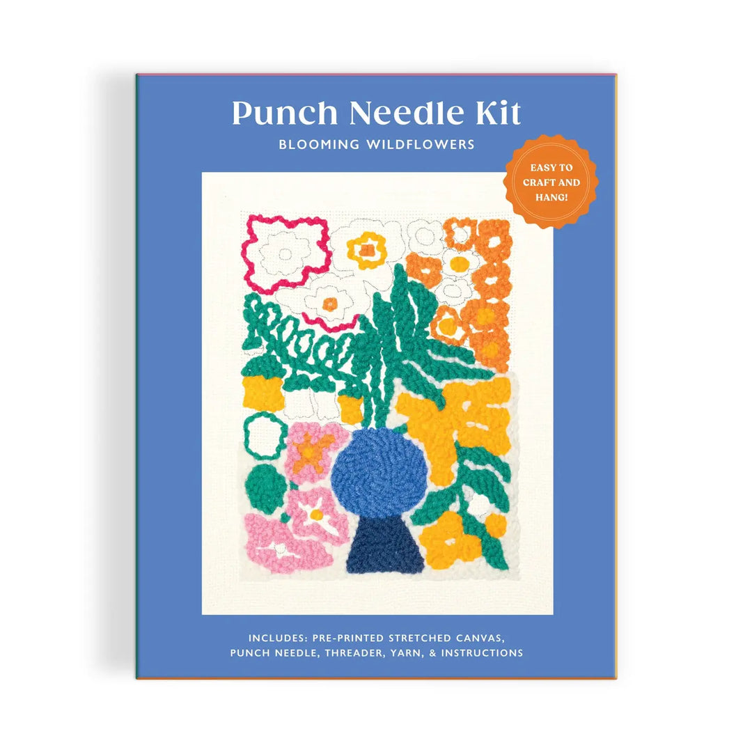 Punch Needle Kit: Blooming Wildflowers