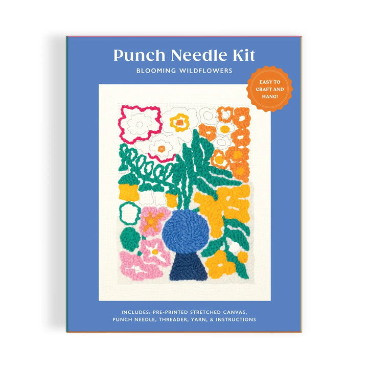 Punch Needle Kit: Blooming Wildflowers