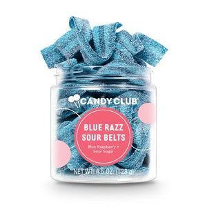 Candy Club: Blue Razz Sour Belts
