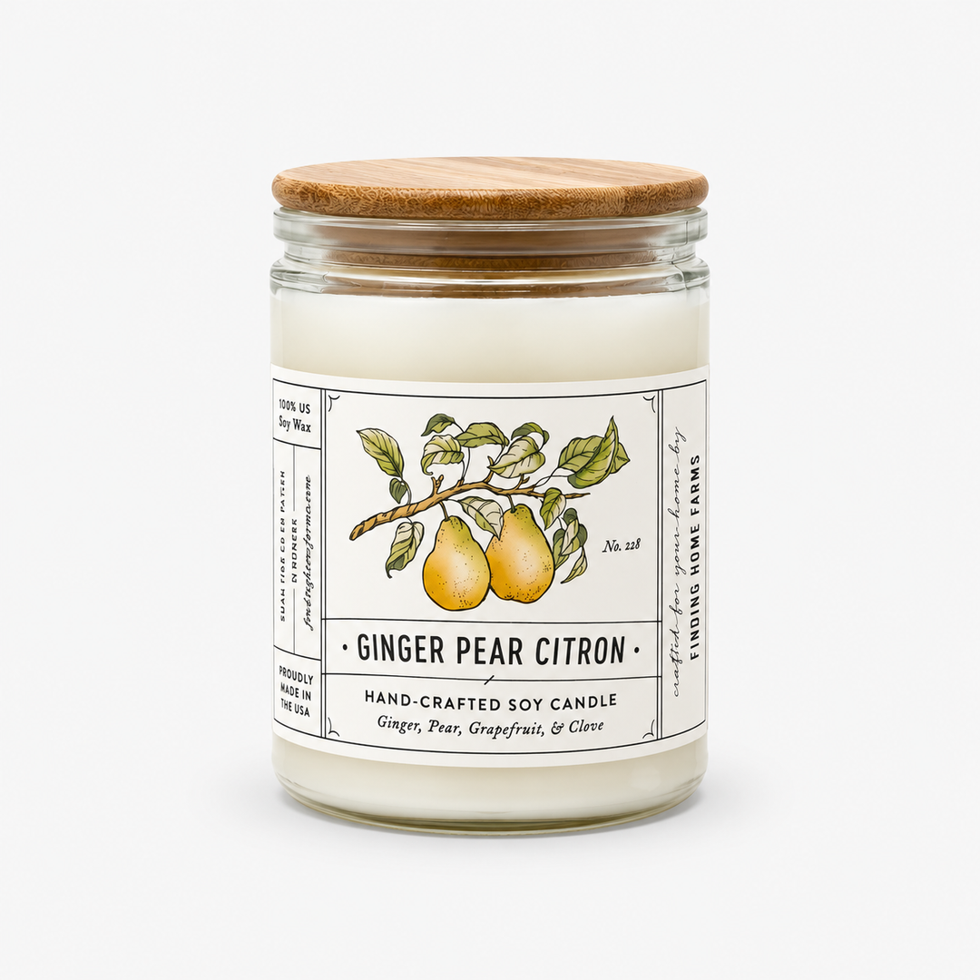 Candle: Ginger Pear Citron