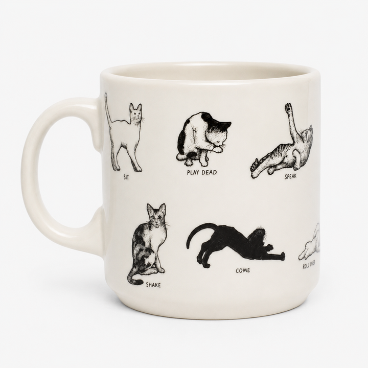 Mug: Cat Tricks, 12oz