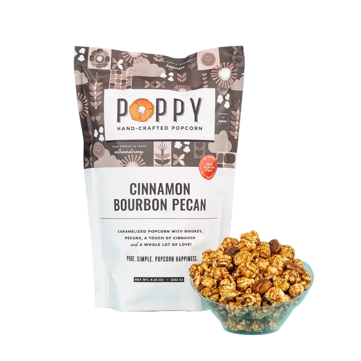 Poppy: Cinnamon Bourbon Pecan Popcorn