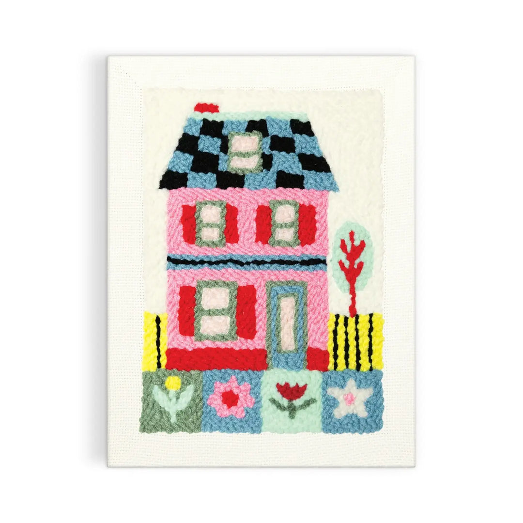 Punch Needle Kit: Cozy Cottage