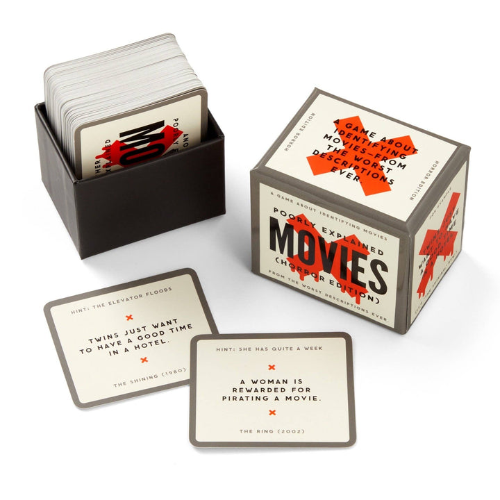 Game: Mini Poorly Explained Movies - Horror Edition
