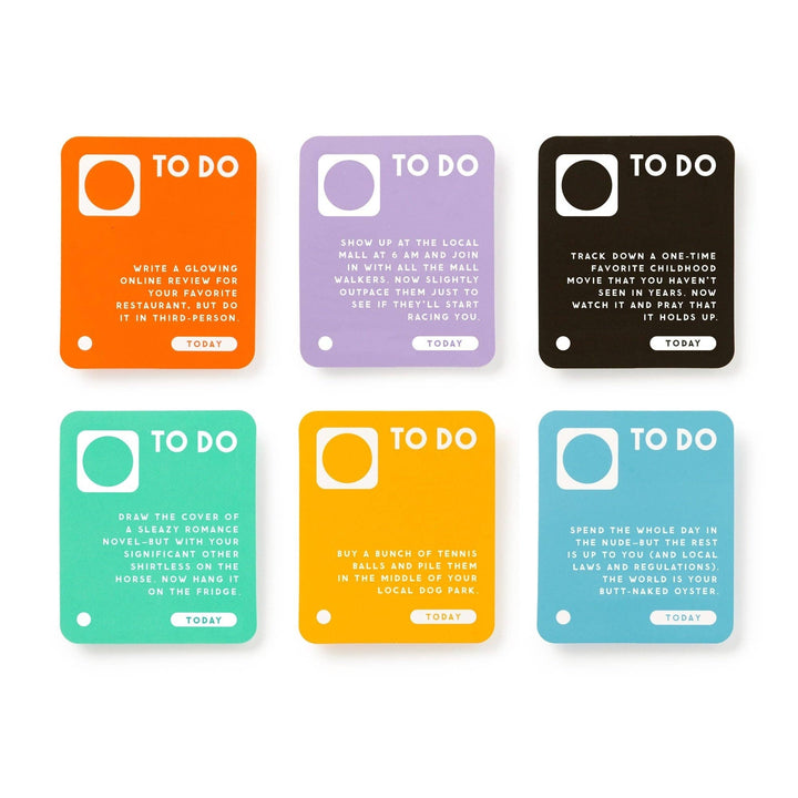 Game: Random Things To Do