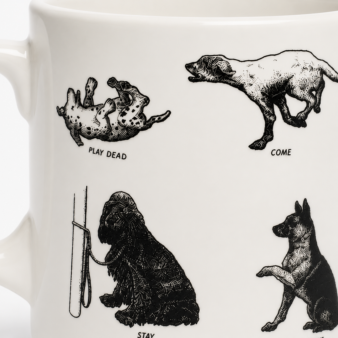 Mug: Dog Tricks, 12oz