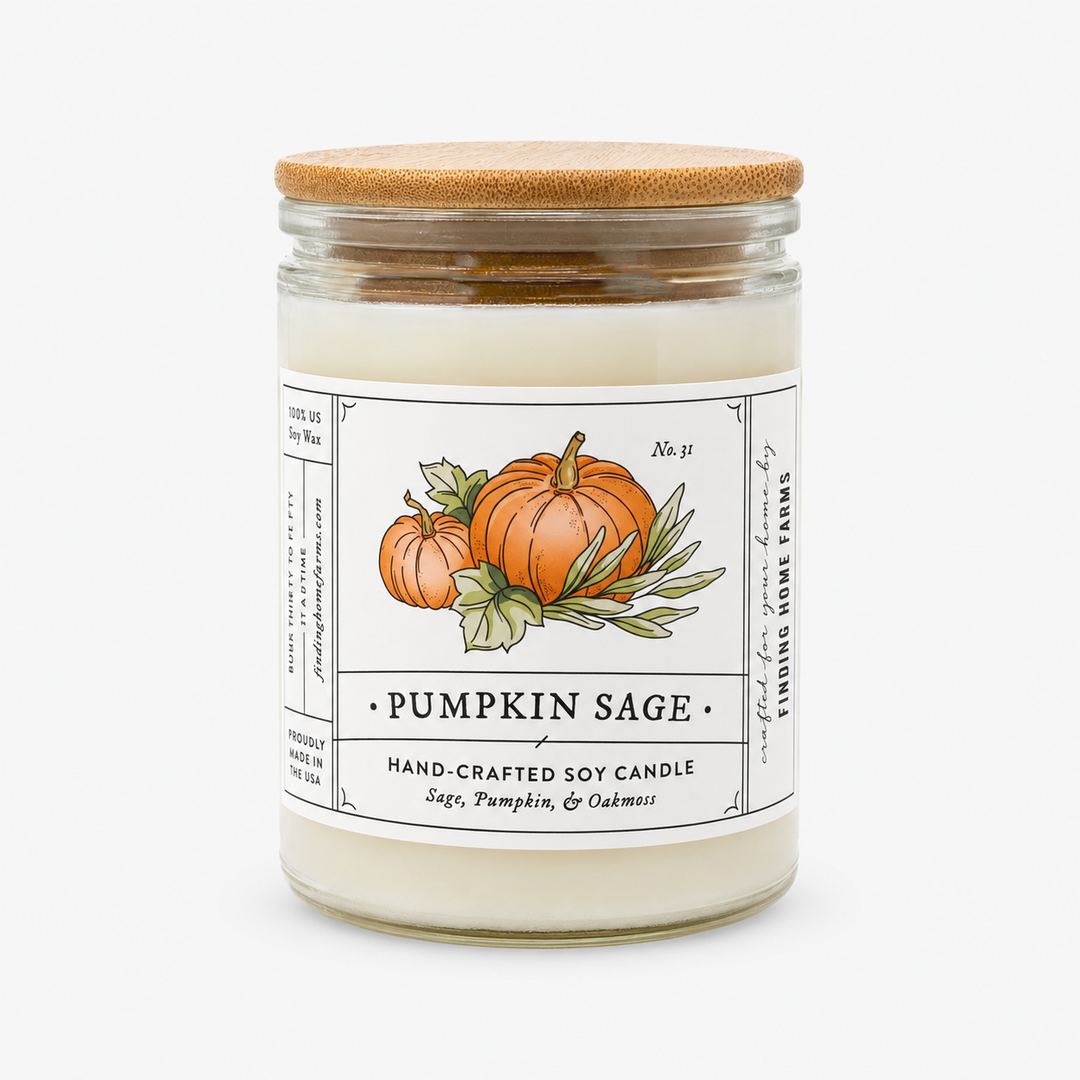 Candle: Pumpkin & Sage