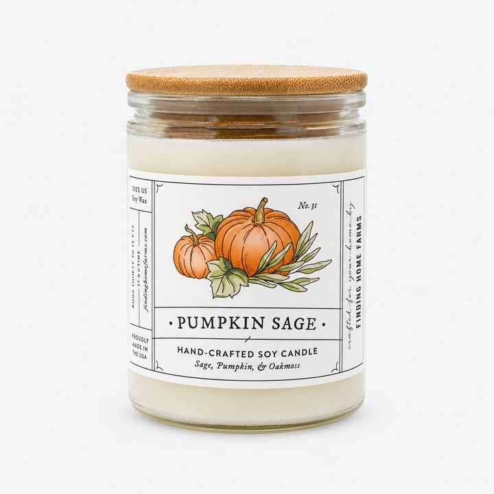 Candle: Pumpkin & Sage